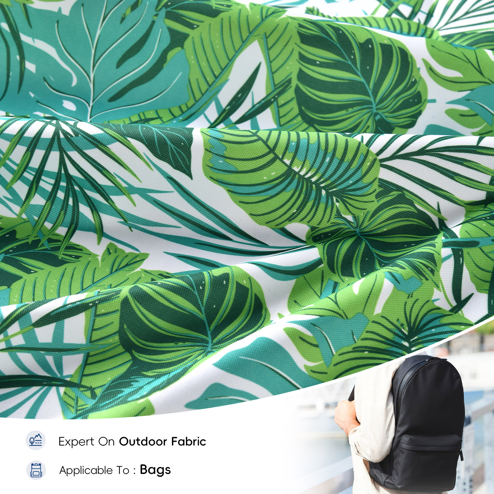 400D PVC Polyester Oxford Bag Fabric Printing